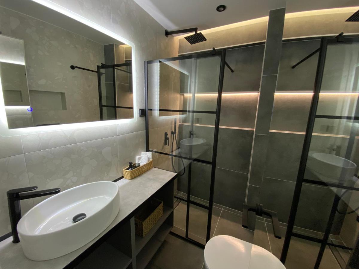 Ferienwohnung Celestial Luxury Skg Port Thessaloniki Exterior foto