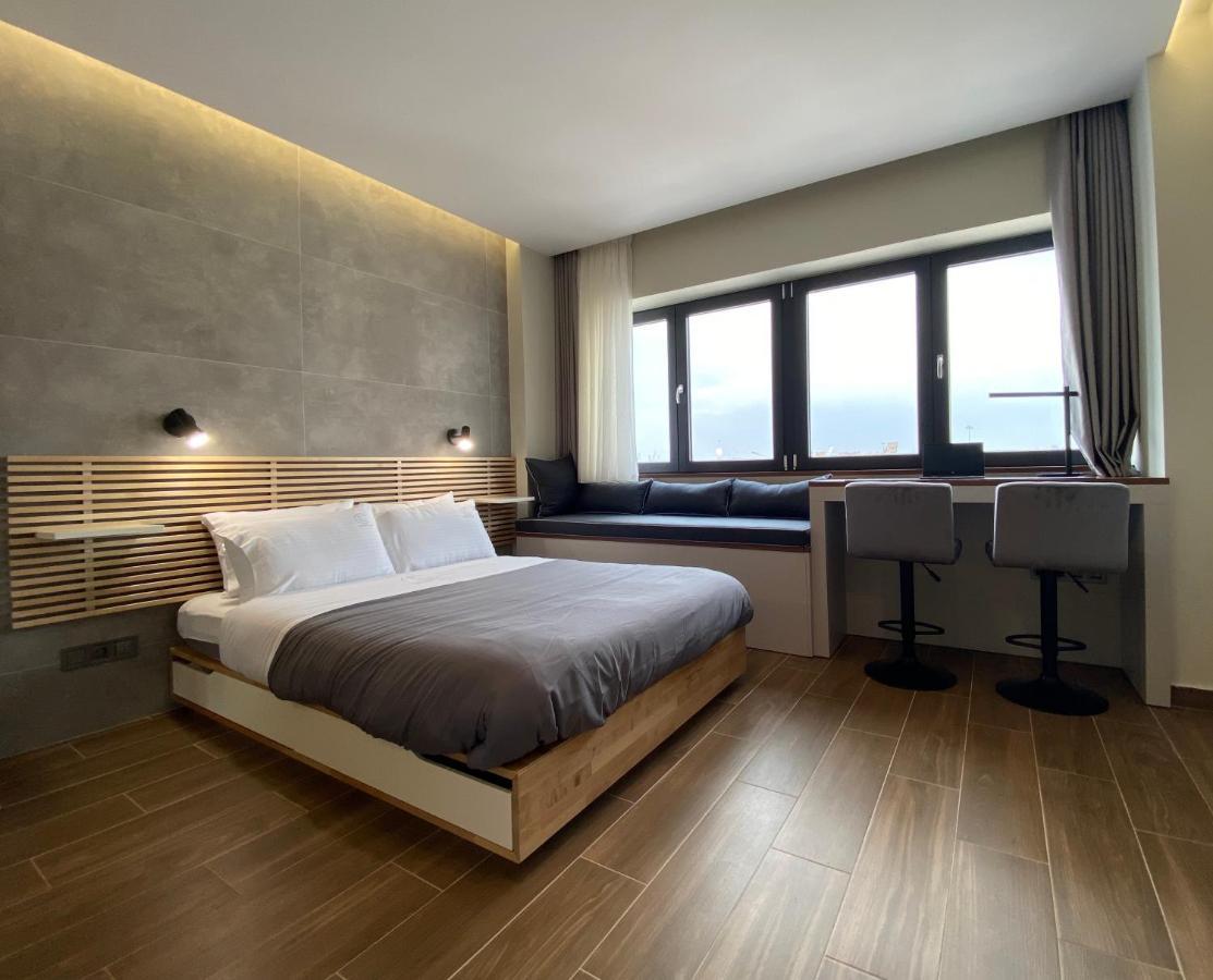 Ferienwohnung Celestial Luxury Skg Port Thessaloniki Exterior foto